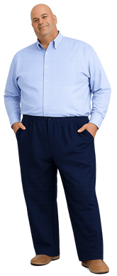 Falcon Bay Men's Full Elastic Casual Pant 38-72w