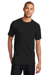 Port & Company Heavyweight Cotton Pocket Tee Shirt MD-4XL and LT-4XT