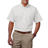 Blue Generation Men's Short Sleeve Easy Care Poplin Shirt LG-10XL and LT-3XT
