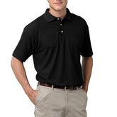 Blue Generation Men's 60/40 Pique Polo Shirt With Pocket SM-6XL
