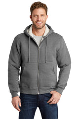 Cornerstone Heavyweight Sherpa-Lined Hooded Fleece Jacket SM-6XL