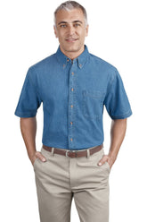 Port & Company Short Sleeve Value Denim Shirt XL-6XL