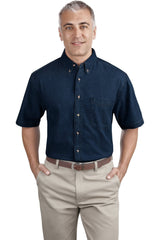 Port & Company Short Sleeve Value Denim Shirt XL-6XL