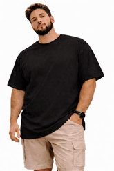 GREYSTONE Big Tall Man Cotton SHORT SLEEVE TEE SHIRT 4XL-14XL