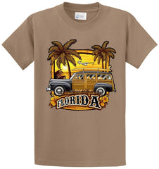Florida Woody Car Printed Tee Shirt