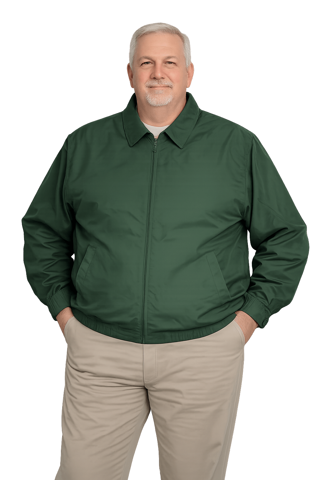 Baru Sports Lightweight Microfiber Golf Jacket Closeout