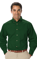 Blue Generation Men's Long Sleeve SCOTCHGARD Treated Twill Shirt SM-6XL and LT-3XT