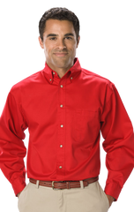 Blue Generation Men's Long Sleeve SCOTCHGARD Treated Twill Shirt SM-6XL and LT-3XT