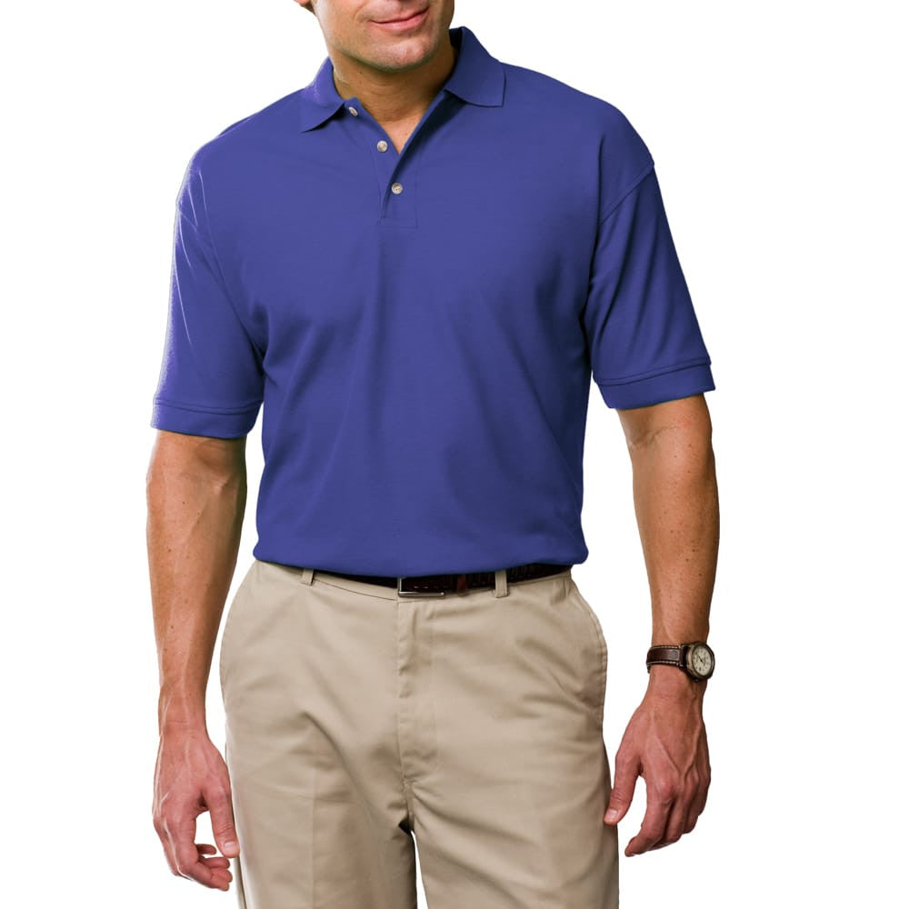 Blue Generation Men's Egyptian Cotton Pique Polo Shirt 2XL-8XL and LT-3XT