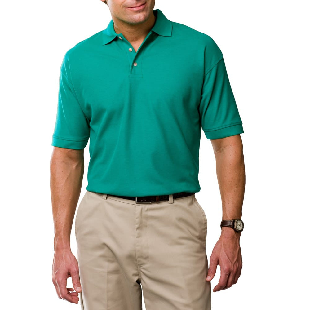 Blue Generation Men's Egyptian Cotton Pique Polo Shirt 2XL-8XL and LT-3XT