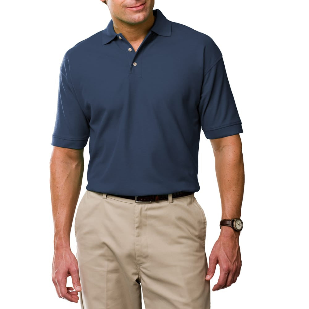 Blue Generation Men's Egyptian Cotton Pique Polo Shirt 2XL-8XL and LT-3XT