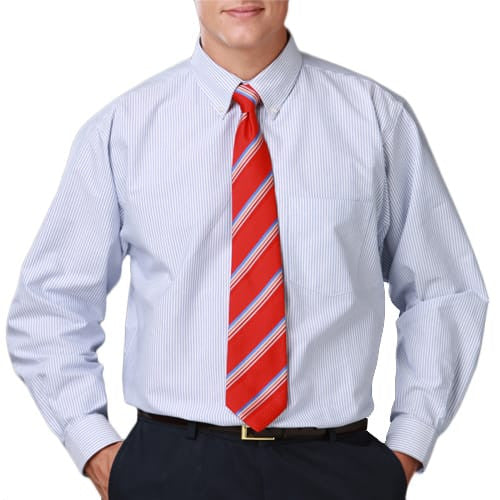 Blue Generation Men's Cotton/Poly Long Sleeve Oxford Shirt SM-6XL and LT-3XT