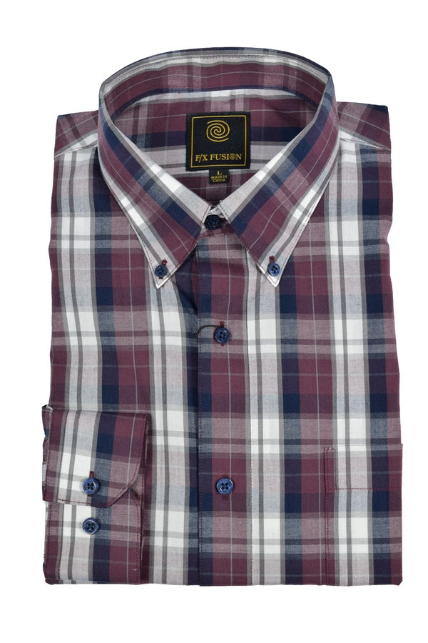 FX Fusion Easy Care Woven Dress Shirt - NOW 25% OFF LISTED PRICE!