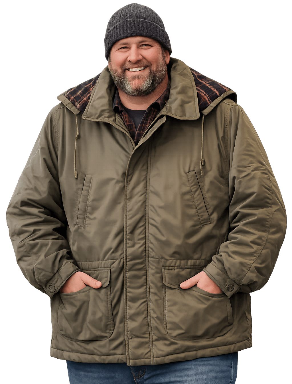 Falcon Bay Classic Big Mans Parka - NOW 20% OFF LISTED PRICE!