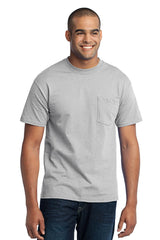 Port & Company 50/50 Poly/Cotton Pocket Tee 2XL-6XL and LT-4XT
