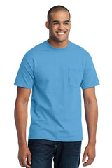 Port & Company 50/50 Poly/Cotton Pocket Tee 2XL-6XL and LT-4XT