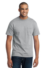 Port & Company 50/50 Poly/Cotton Pocket Tee 2XL-6XL and LT-4XT