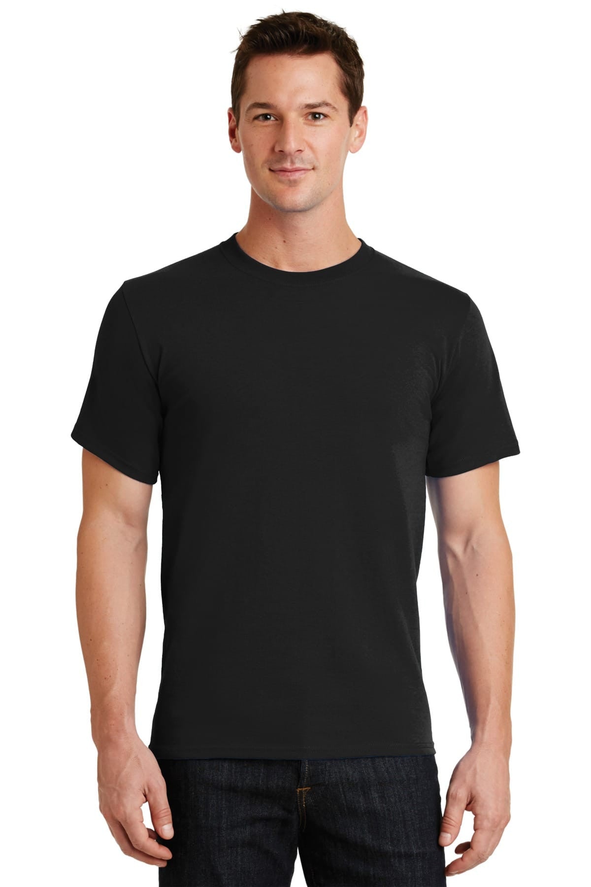 Port & Company Heavyweight Cotton Tall Crew Tee Shirt LT-4XT