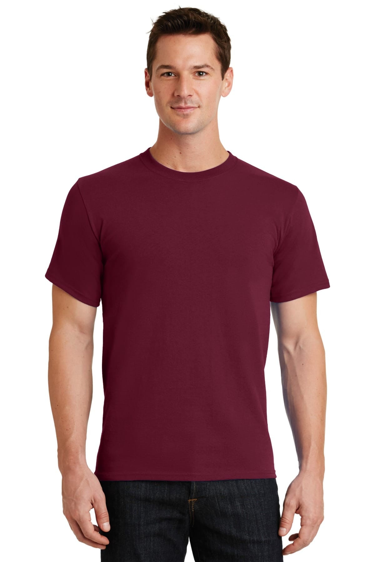 Port & Company Heavyweight Cotton Tall Crew Tee Shirt LT-4XT