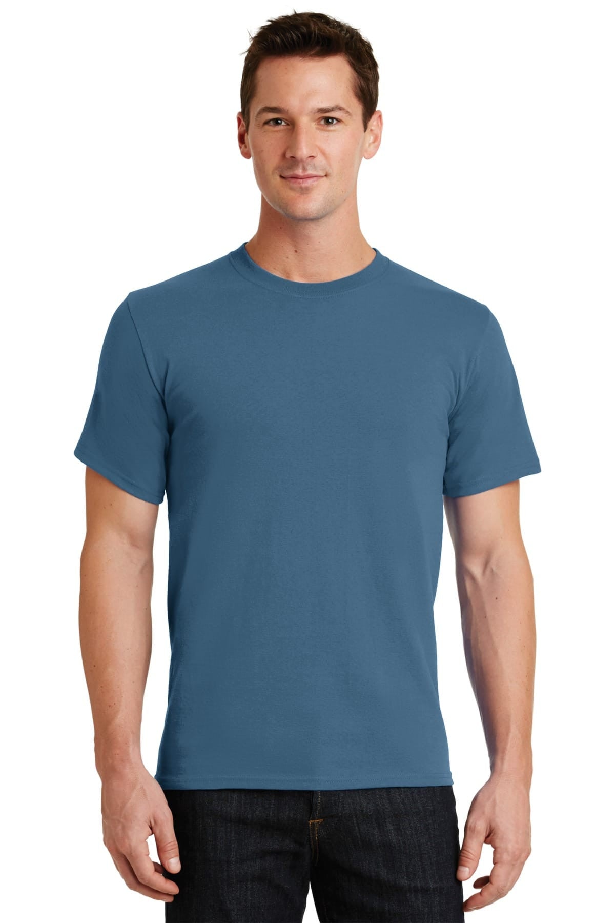 Port & Company Heavyweight Cotton Tall Crew Tee Shirt LT-4XT
