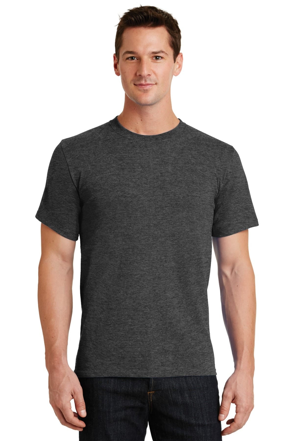 Port & Company Heavyweight Cotton Tall Crew Tee Shirt LT-4XT