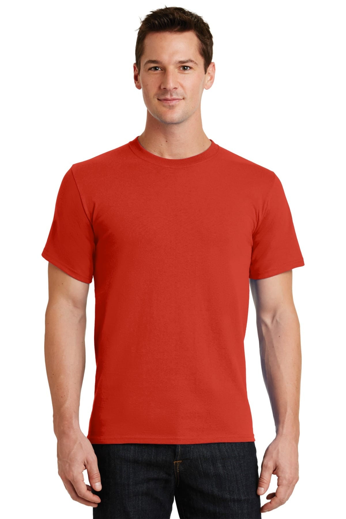 Port & Company Heavyweight Cotton Tall Crew Tee Shirt LT-4XT