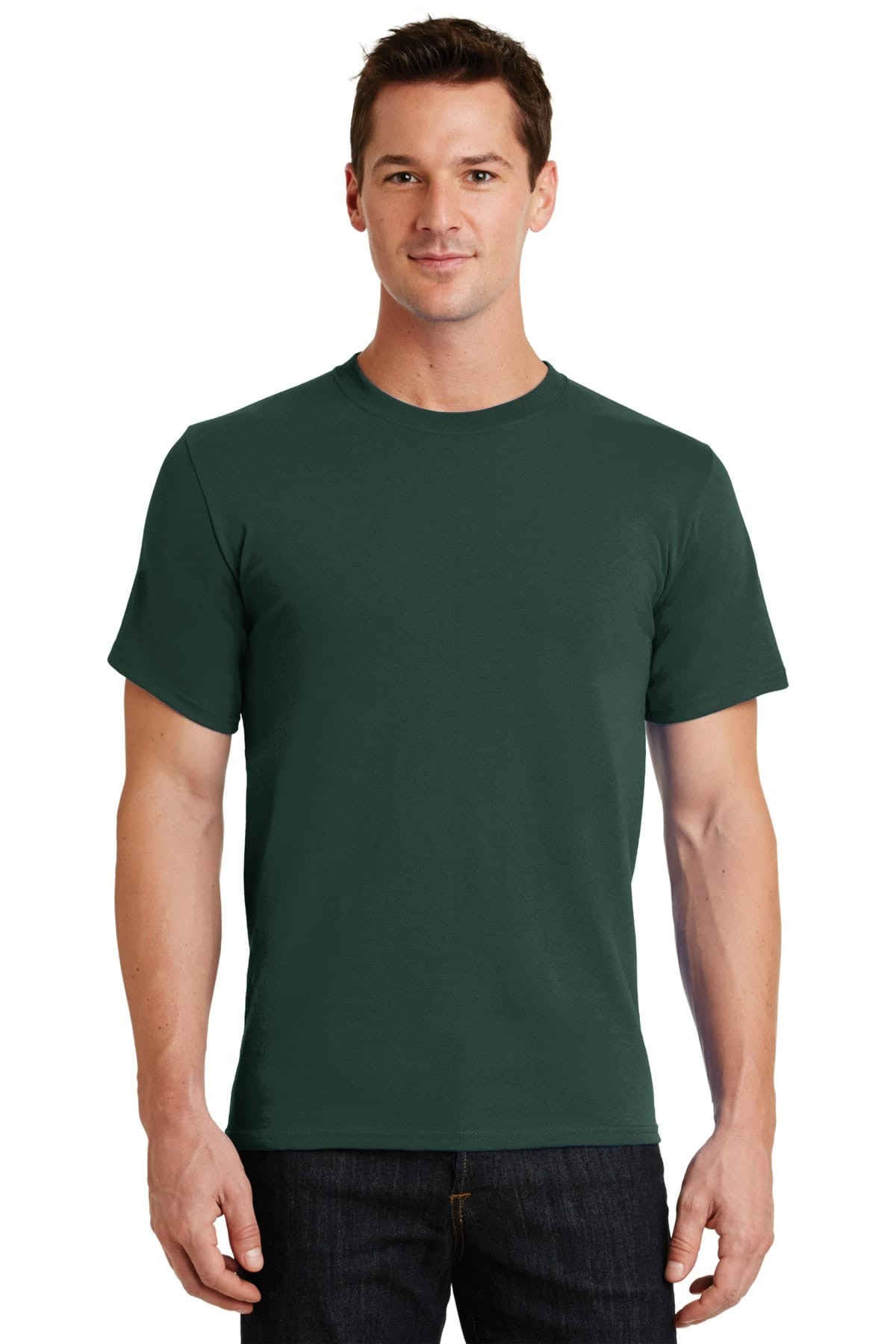 Port & Company Heavyweight Cotton Tall Crew Tee Shirt LT-4XT