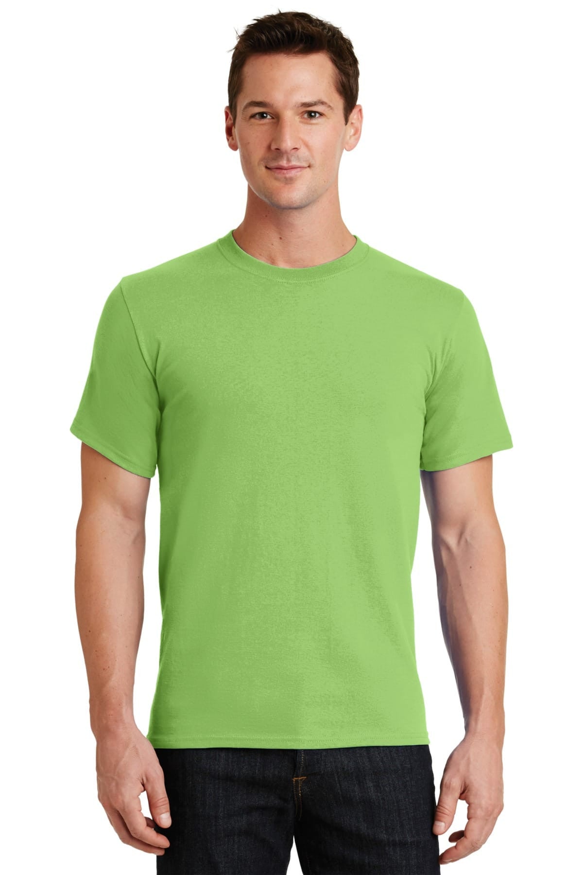 Port & Company Heavyweight Cotton Tall Crew Tee Shirt LT-4XT