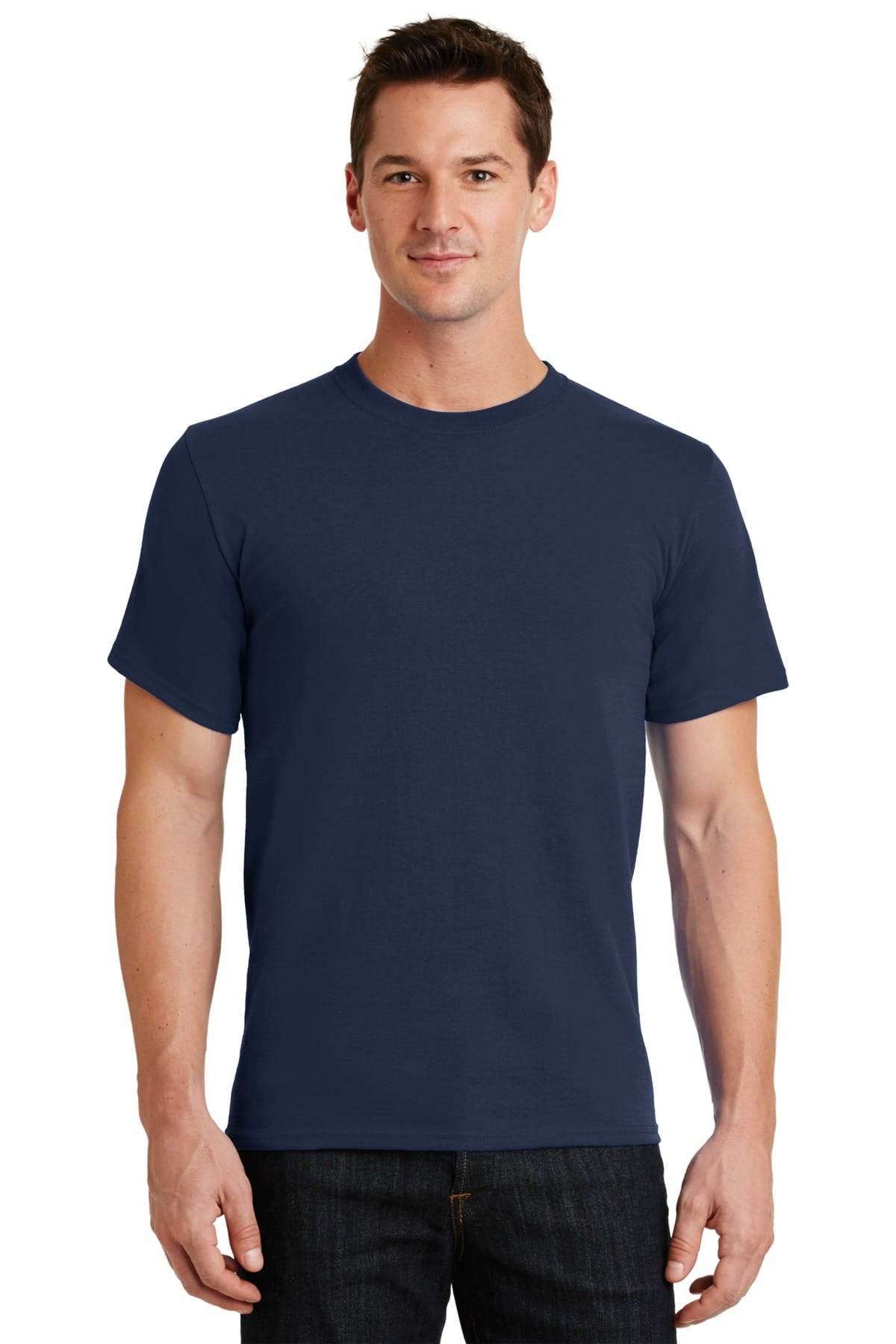 Port & Company Heavyweight Cotton Tall Crew Tee Shirt LT-4XT