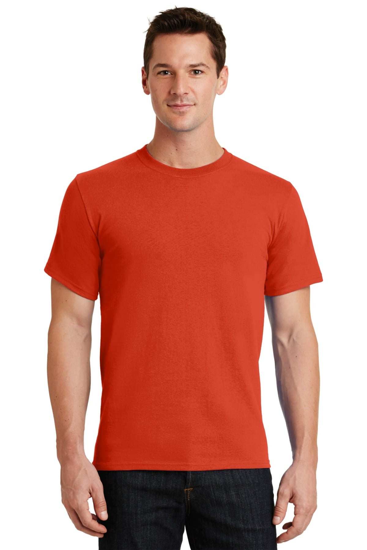 Port & Company Heavyweight Cotton Tall Crew Tee Shirt LT-4XT