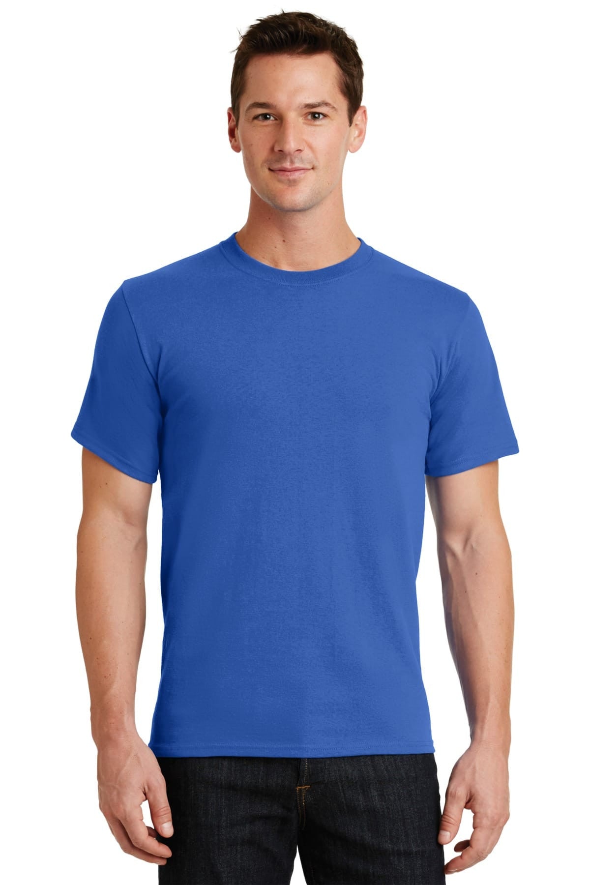 Port & Company Heavyweight Cotton Tall Crew Tee Shirt LT-4XT