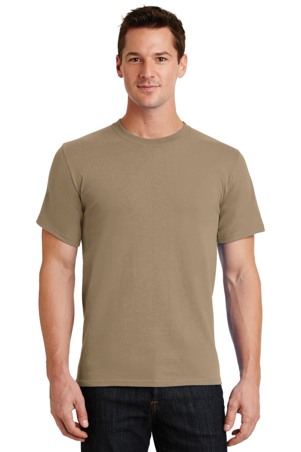 Port & Company Heavyweight Cotton Tall Crew Tee Shirt LT-4XT