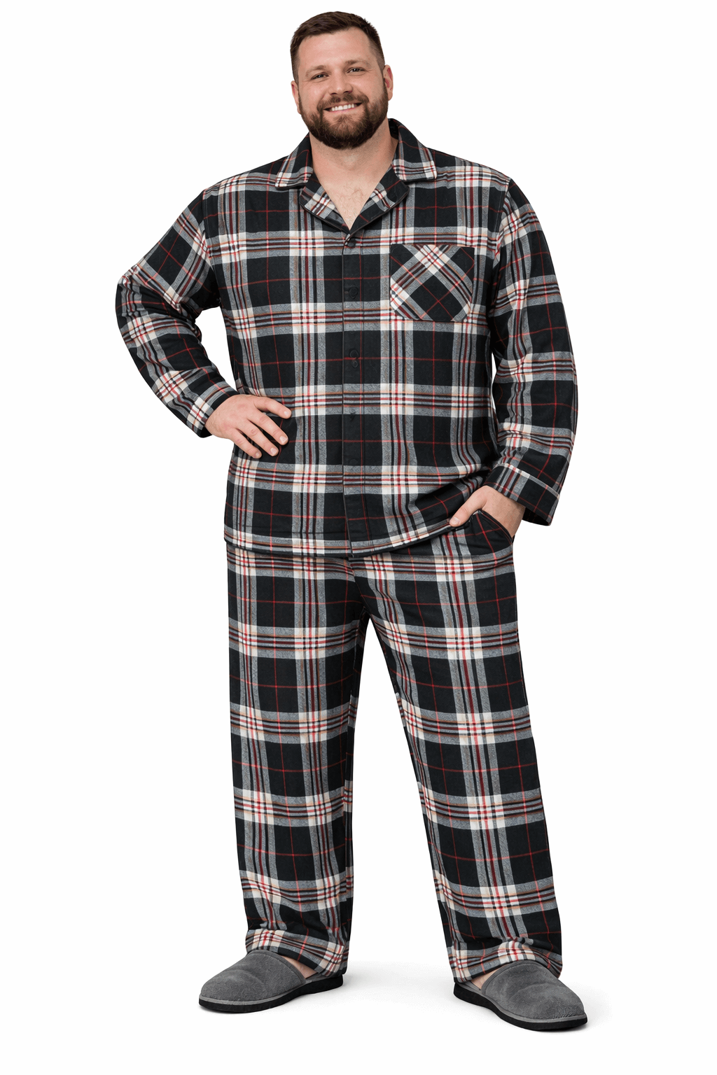 Men's Plaid Flannel Pajama Set - NOW 25% OFF LISTED PRICE!