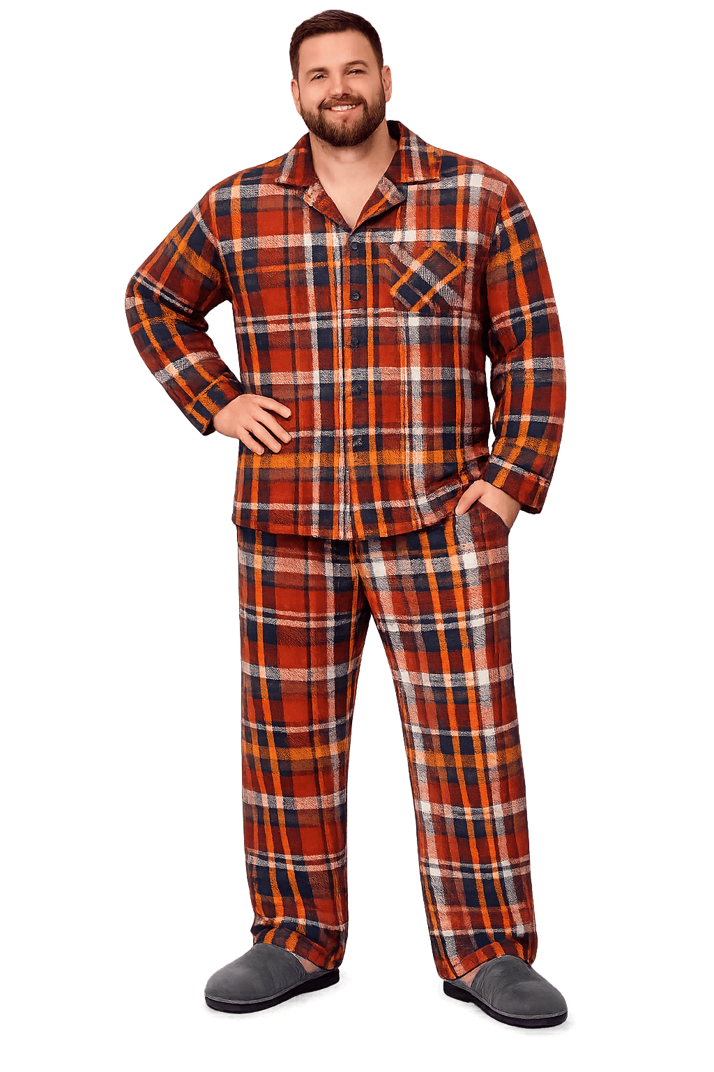 Men's Plaid Flannel Pajama Set - NOW 25% OFF LISTED PRICE!