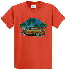 Knit Woody Cali Printed Tee Shirt