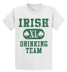Irish 'Xl' Drinking Team Printed Tee Shirt