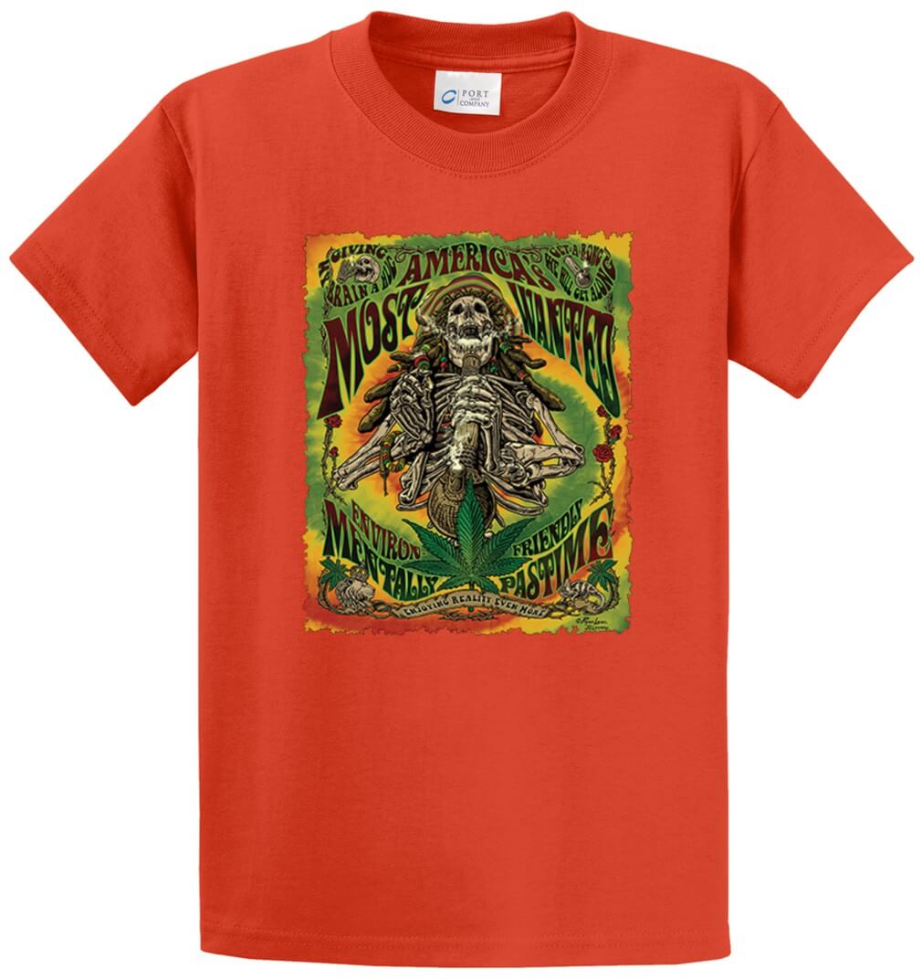 Most Wanted Printed Tee Shirt
