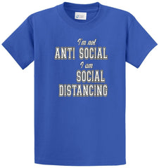 Not Anti-Social Printed Tee Shirt