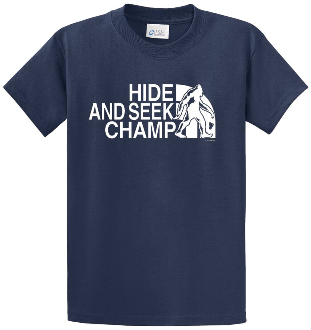 Hide And Seek Champ Printed Tee Shirt