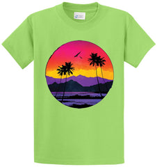 Paradise Circle Printed Tee Shirt