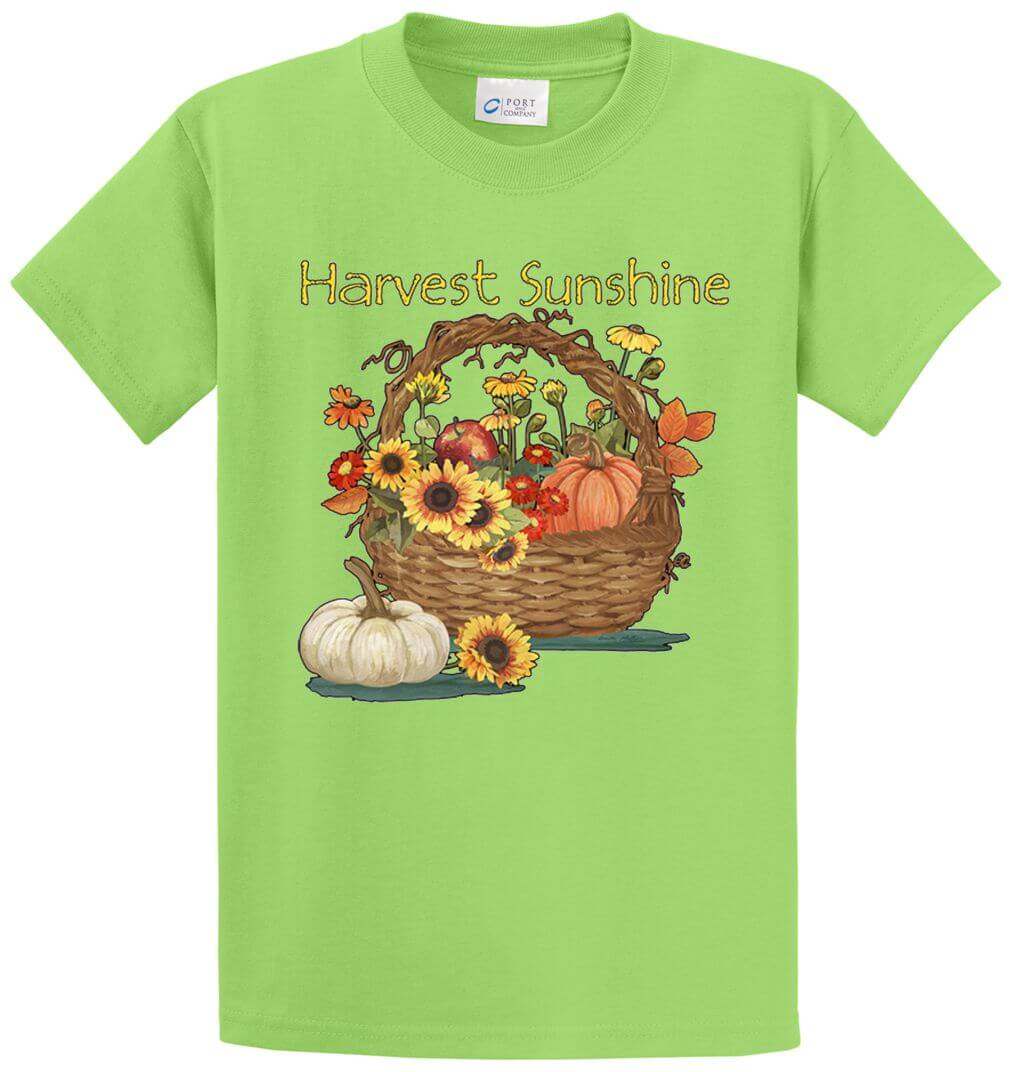 Harvest Sunshine Printed Tee Shirt