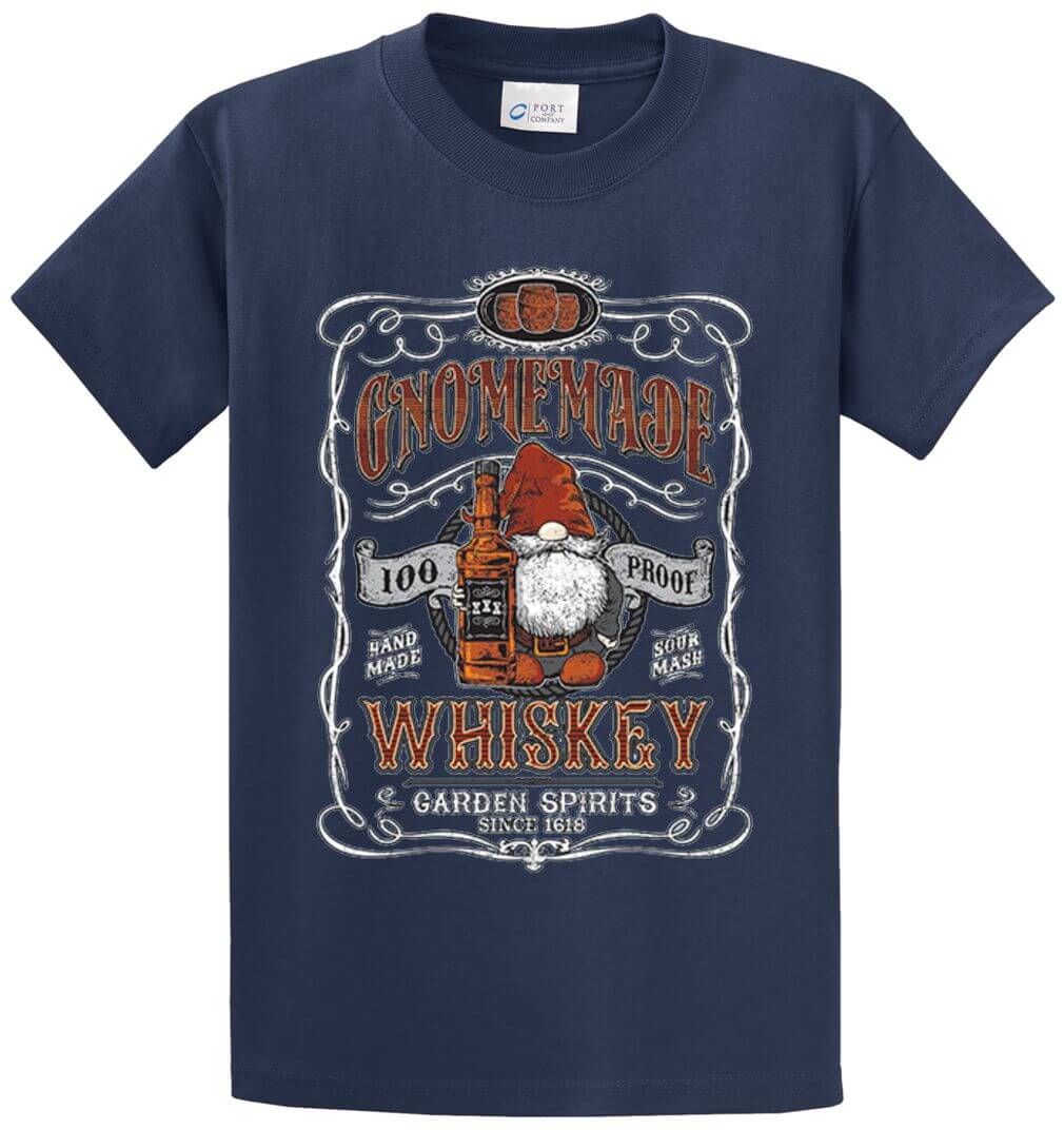 Gnomemade Whiskey Printed Tee Shirt