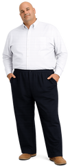 Falcon Bay Men's Full Elastic Casual Pant 38-72w