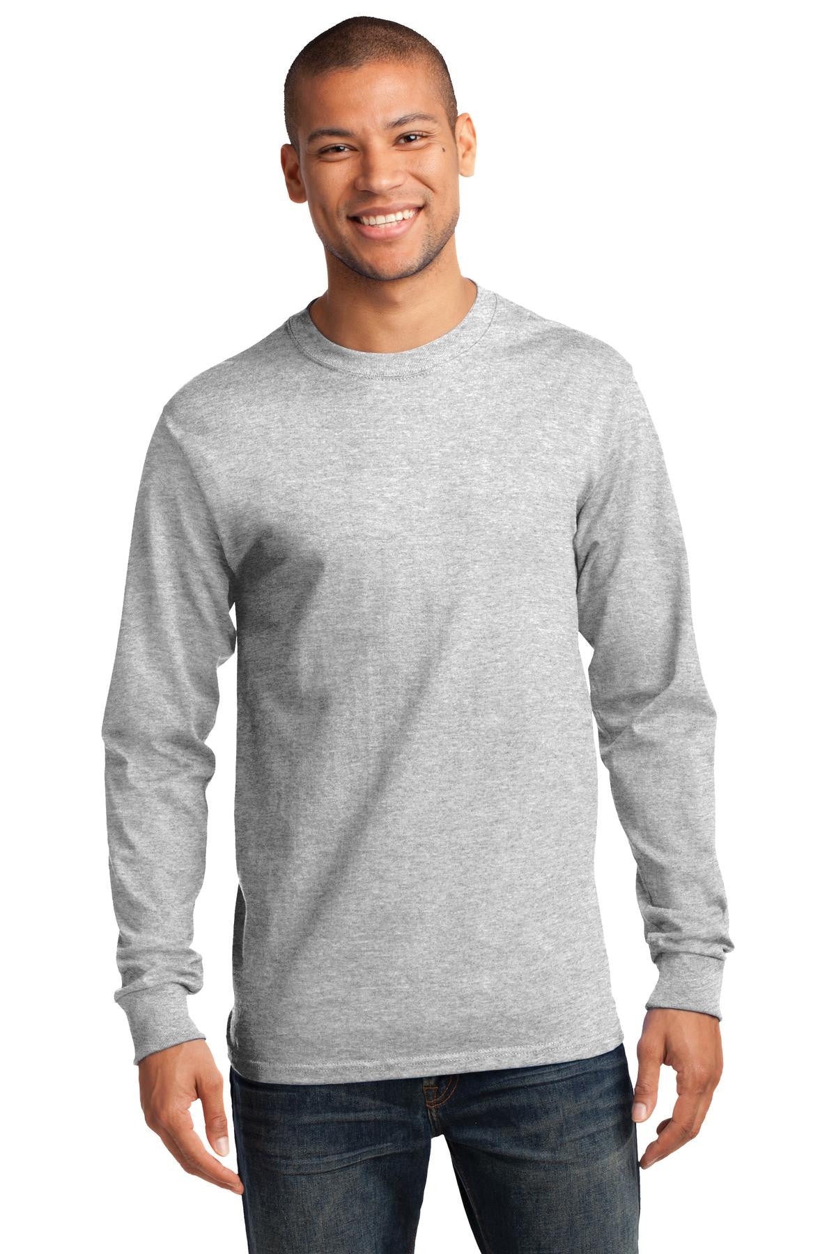Port & Company Long Sleeve Essential T-Shirt MD-4XL and LT-4XT