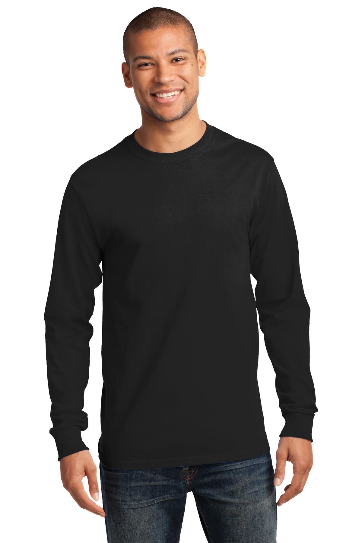 Port & Company Long Sleeve Essential T-Shirt MD-4XL and LT-4XT