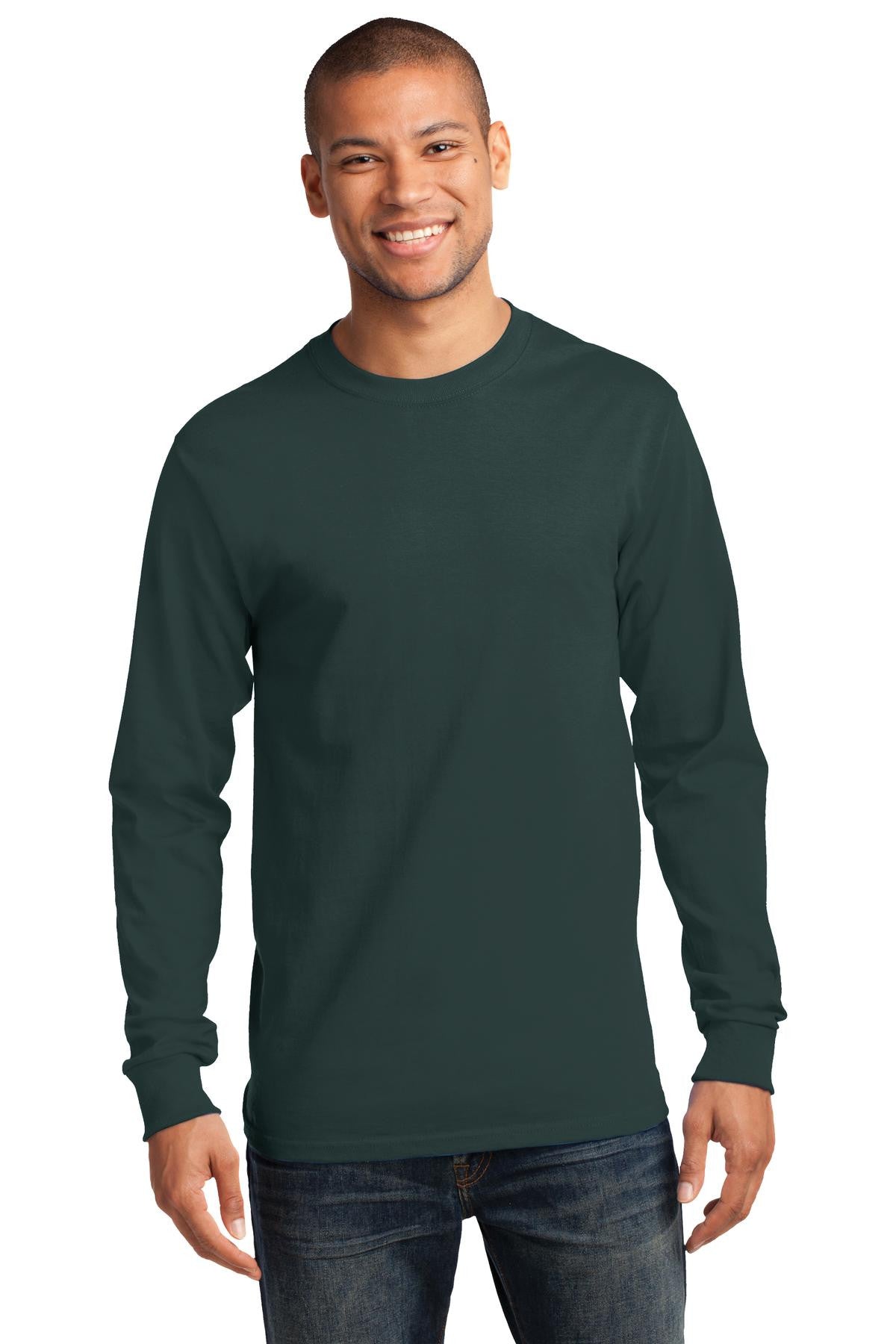 Port & Company Long Sleeve Essential T-Shirt MD-4XL and LT-4XT