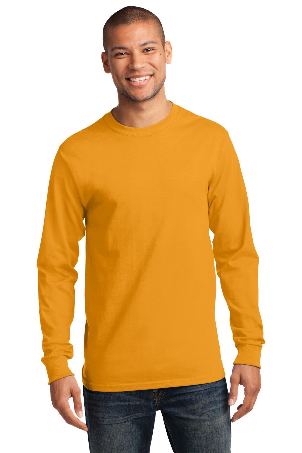 Port & Company Long Sleeve Essential T-Shirt MD-4XL and LT-4XT