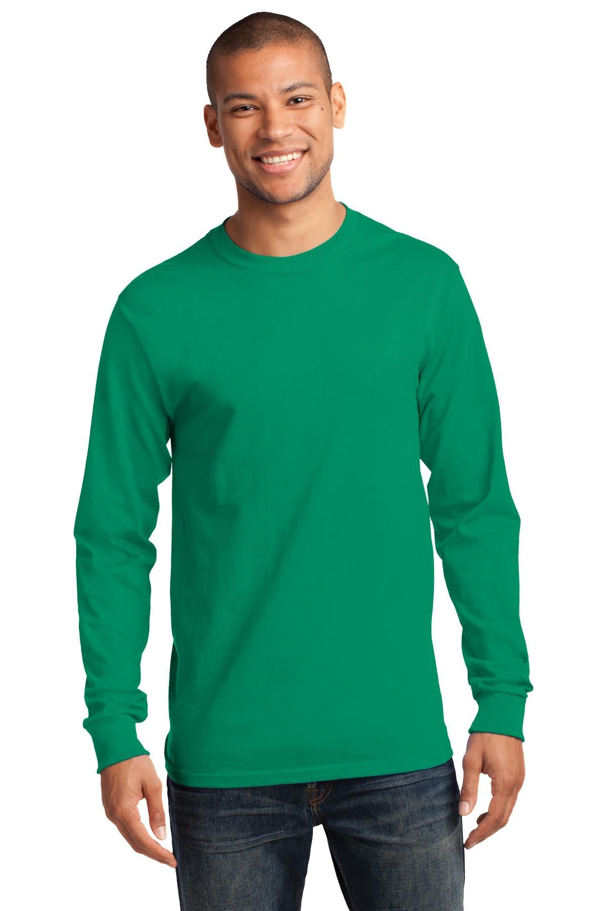 Port & Company Long Sleeve Essential T-Shirt MD-4XL and LT-4XT
