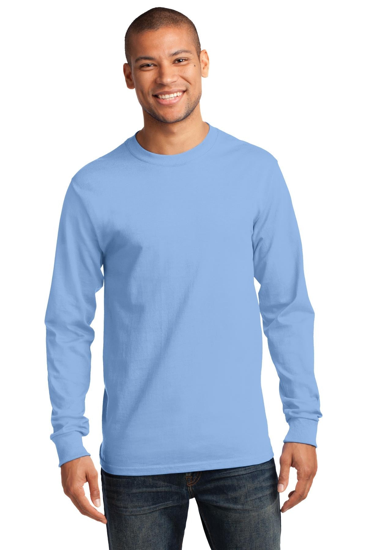 Port & Company Long Sleeve Essential T-Shirt MD-4XL and LT-4XT