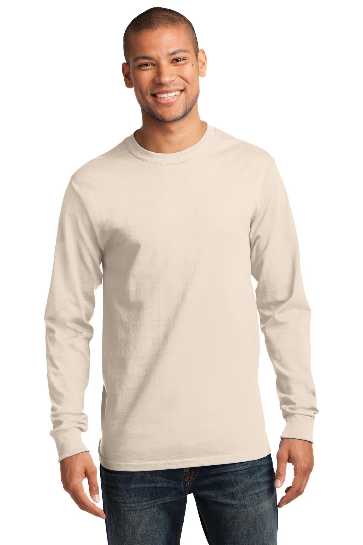 Port & Company Long Sleeve Essential T-Shirt MD-4XL and LT-4XT